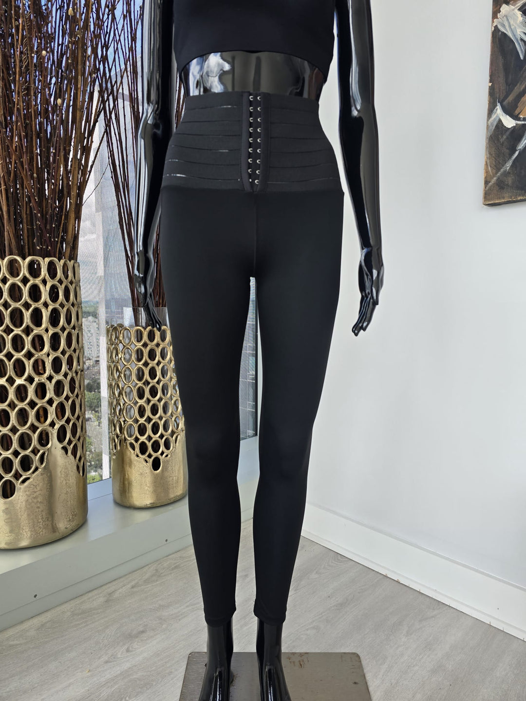 Butt-Boosting Corset Leggings