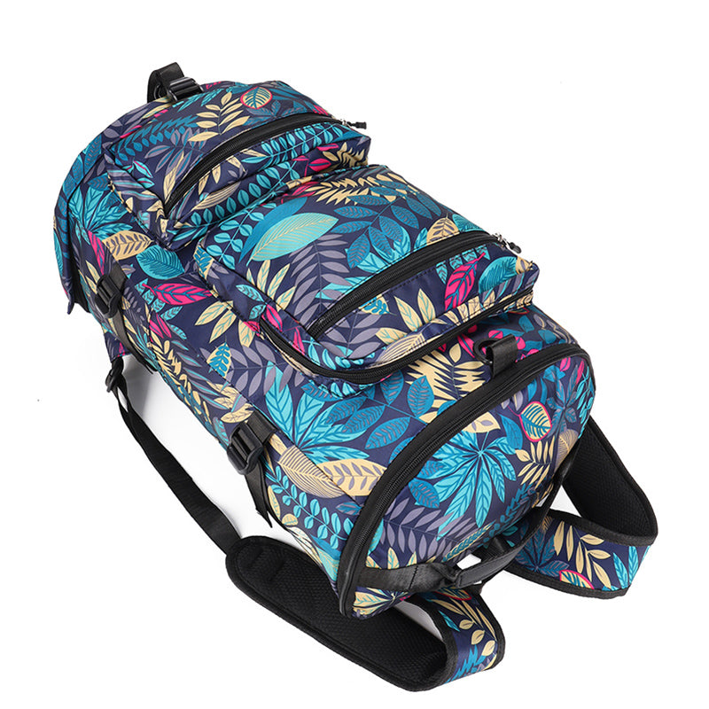 Floral Travel Bookbag