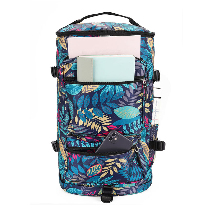 Floral Travel Bookbag