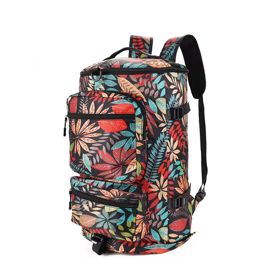 Floral Travel Bookbag