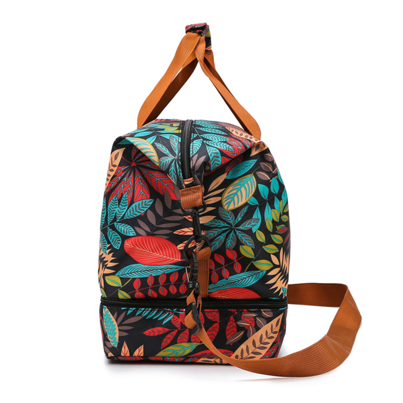 Floral Travel Tote Bag