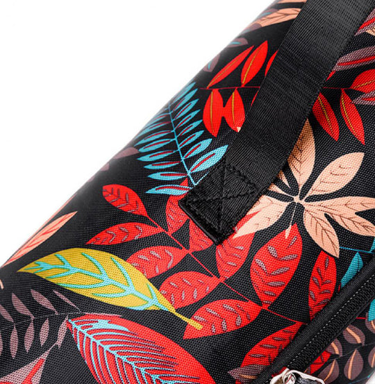 Floral Exercise Yoga Mat Bag