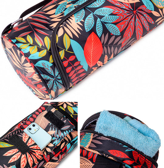 Floral Exercise Yoga Mat Bag