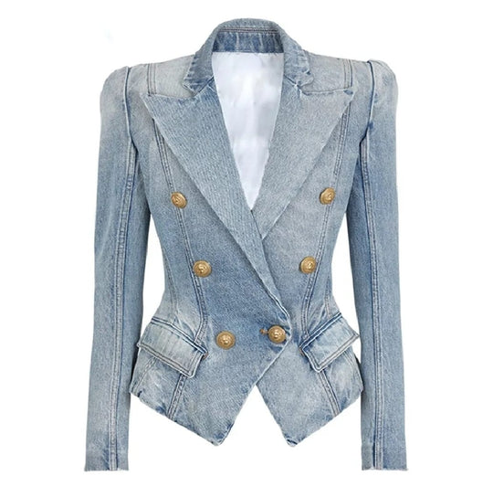 Fitted Jeans Blazer