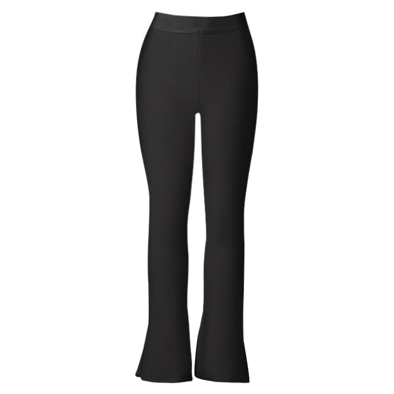 Split-Ankle Slim Bandage Leggings (Tall)