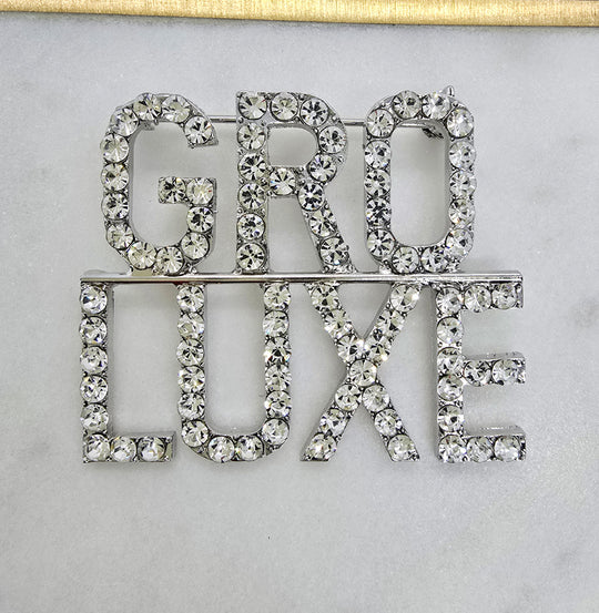 Custom Bling Name Pin