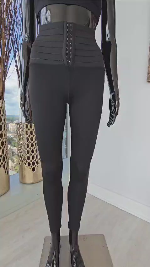 Butt-Boosting Corset Leggings