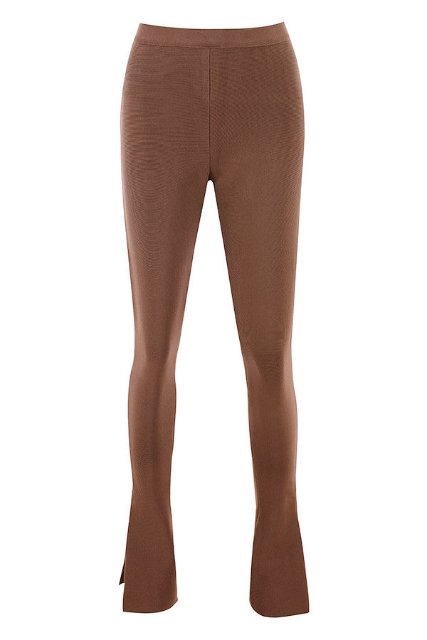 Split-Ankle Slim Bandage Leggings (Tall)