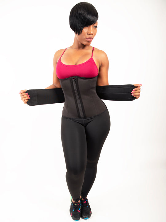 Waist Trainer Leggings - Single Belt